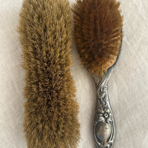 Vintage brush set in an Art Nouveau design - Picture 2 of 7